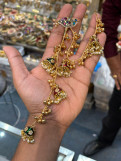 Kashmiri Jhumki With Attach Back Hair Chain
