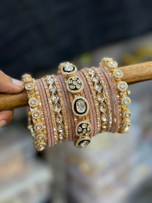 Maharani Rosé Moissanite Chooda