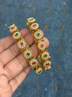Polki Gold Pacheli (Openable)
