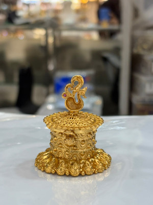 Peacock kumkum & Ginni Box