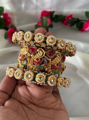 Peacock Rajwada Stack (Single Hand)