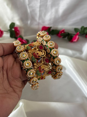 Peacock Rajwada Stack (Single Hand)