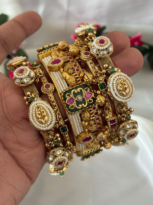 Heritage Pearl Gold Stack (Single Hand)